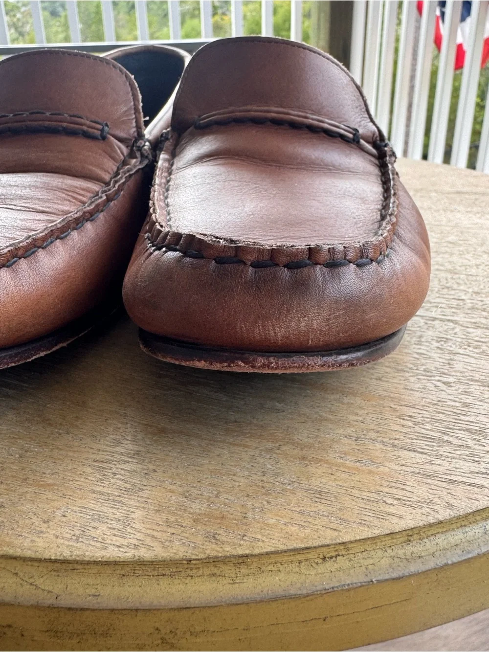 Allen Edmonds Super Sport Brown Leather Driving Loafers Men’s 8D